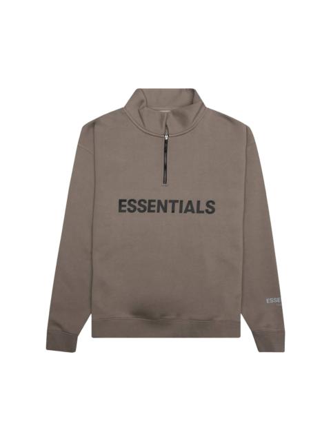 Fear of God Essentials Mockneck Half Zip 'Taupe'