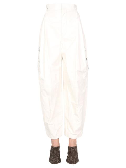 Bottega Veneta BOTTEGA VENETA LIGHTWEIGHT LEATHER CARGO PANTS