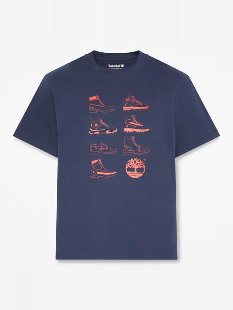 Timberland Men's Iconic Footwear Short-Sleeve T-Shirt