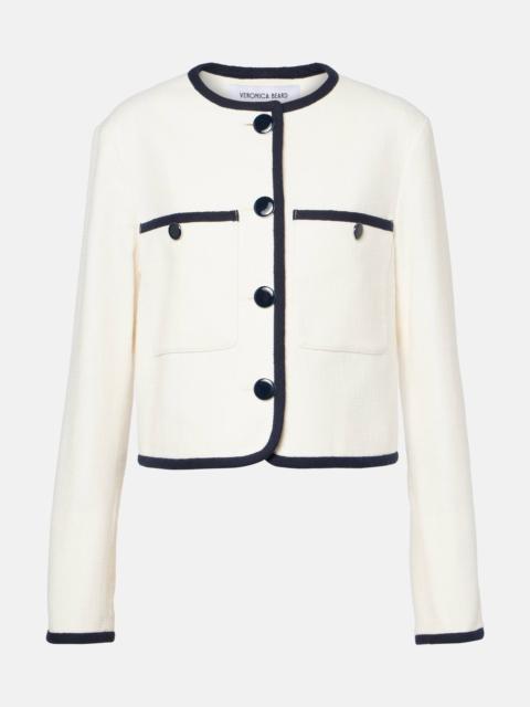VERONICA BEARD Beale cotton-blend jacket