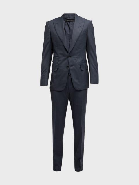 TOM FORD Men's Shelton Micro-Hopsack Suit