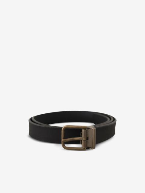 Dolce & Gabbana leather buckle-fastening belt