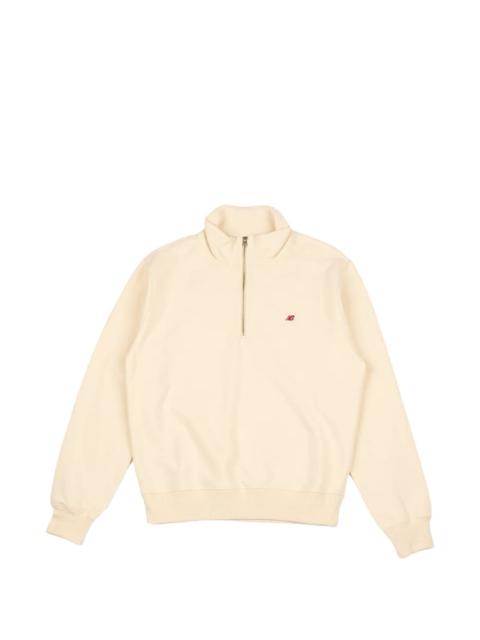 New Balance quarter-zip sweater