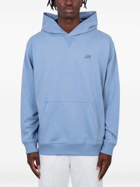 New Balance logo-embroidered hoodie
