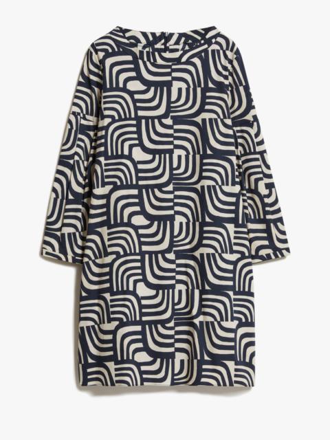 'S Max Mara ORNELLA Dress in printed poplin