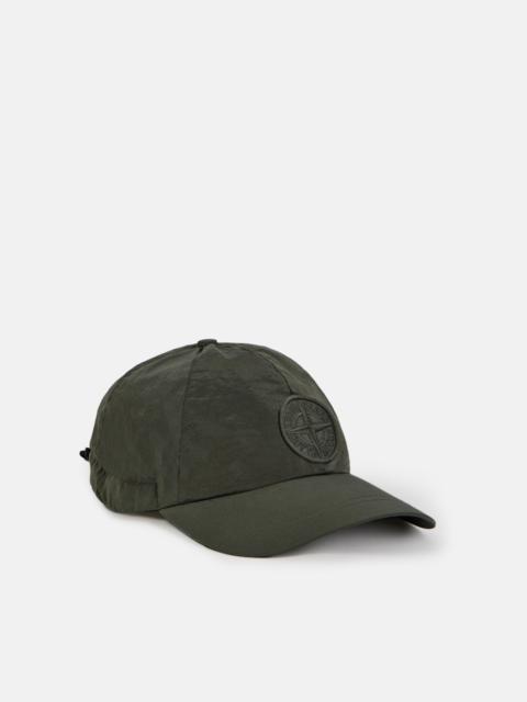 Stone Island Green 9100011 Nylon Metal ECONYL Cap