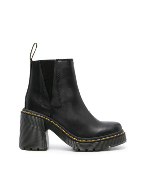 Spence 87mm leather boots