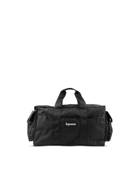 Supreme box-logo ripstop duffle bag