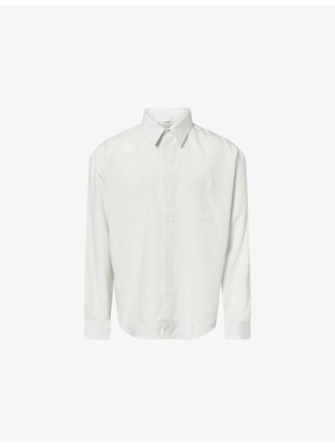 FRAME Striped Pyjama Long-Sleeve Woven Shirt