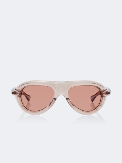 Bottega Veneta Sardine aviator sunglasses