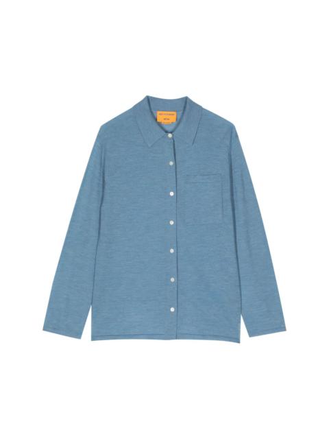 GUEST IN RESIDENCE Showtime cashmere buttoned shirt