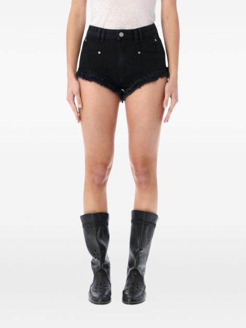 Isabel Marant Étoile Eneidala frayed-hem denim short