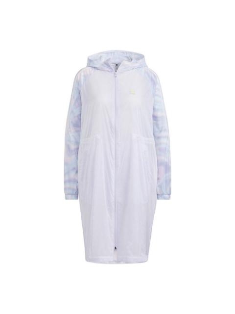 (WMNS) adidas Authentic NEO Hooded Sports Casual Jackets 'White' HF7265