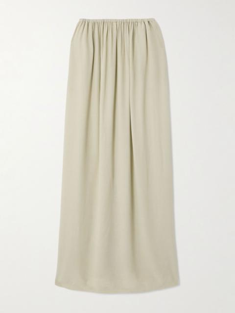 The Frankie Shop Aeson jersey maxi skirt Off-white