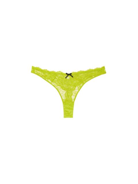 Fleur du Mal Bianca Lace Thong