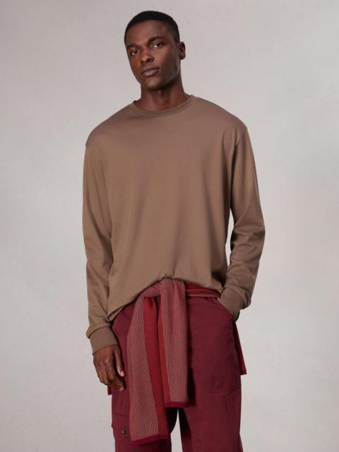 rag & bone Relaxed Fit Contrast-Trim Cotton Tee