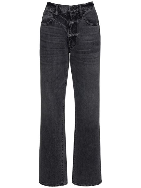 SLVRLAKE Brooklin high rise straight jeans