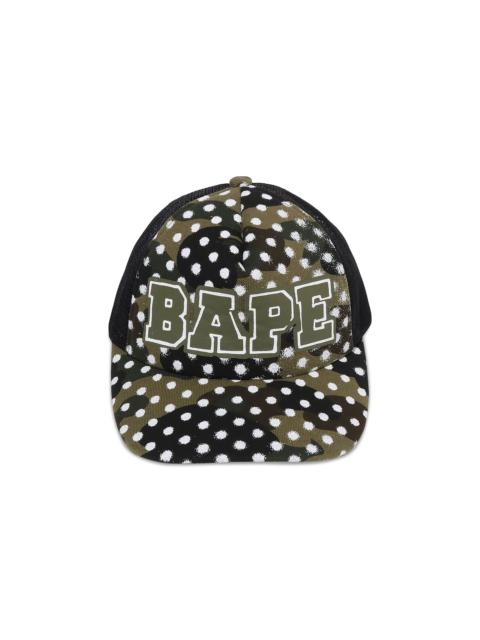 A BATHING APE® BAPE x Joshua Vibes Mesh Cap 'Green'