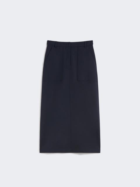 WEEKEND Max Mara ALLER Long wool blend skirt