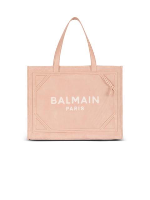 Balmain Medium suede B-Army tote bag