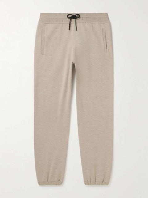 Tapered Cashmere-Jersey Sweatpants