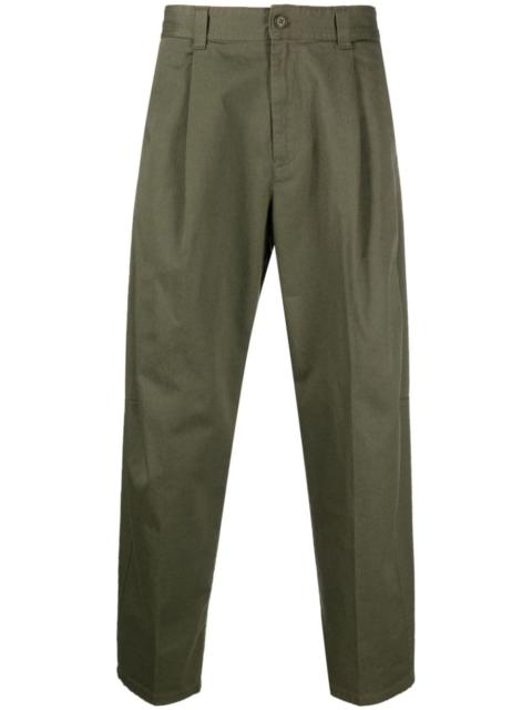Diesel pleat-detail tapered trousers