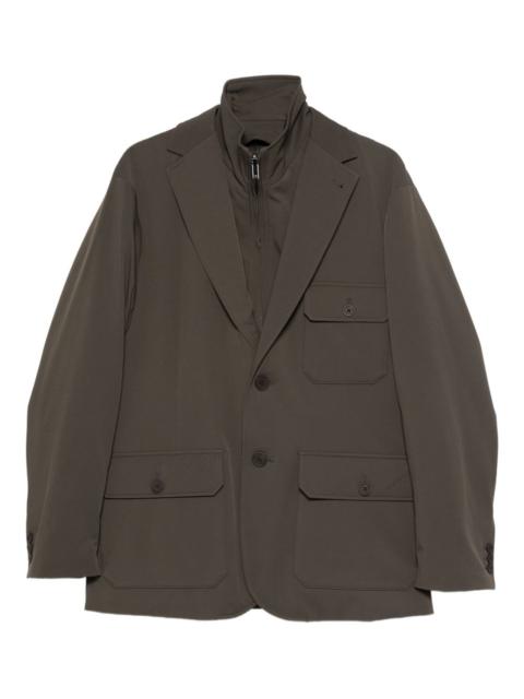 EMPORIO ARMANI single-breasted blazer