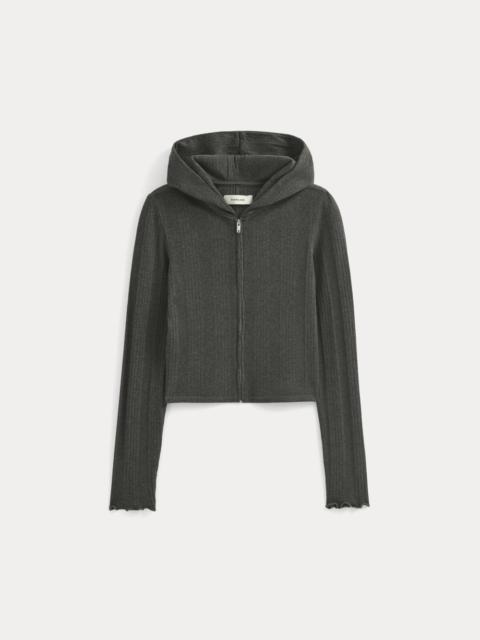 EVERLANE LOUNGE RIB HOODIE