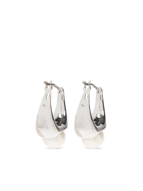 kate spade faux-pearl drop earrings