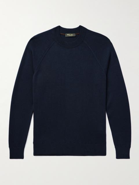Loro Piana Cashmere, Virgin Wool and Silk-Blend Sweater