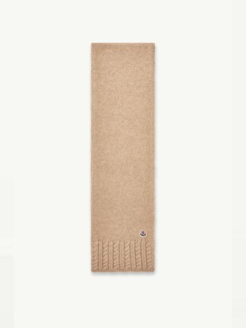 Moncler Alpaca Blend Knit Scarf