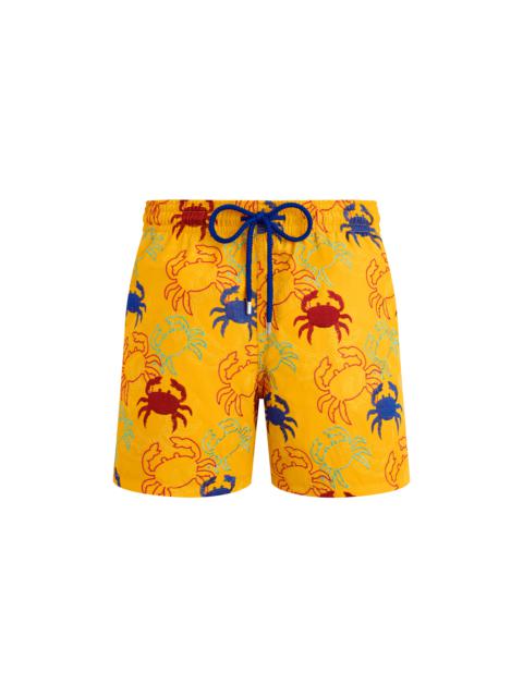 Vilebrequin Men Swim shorts Embroidered Crab Balloons - Limited Edition