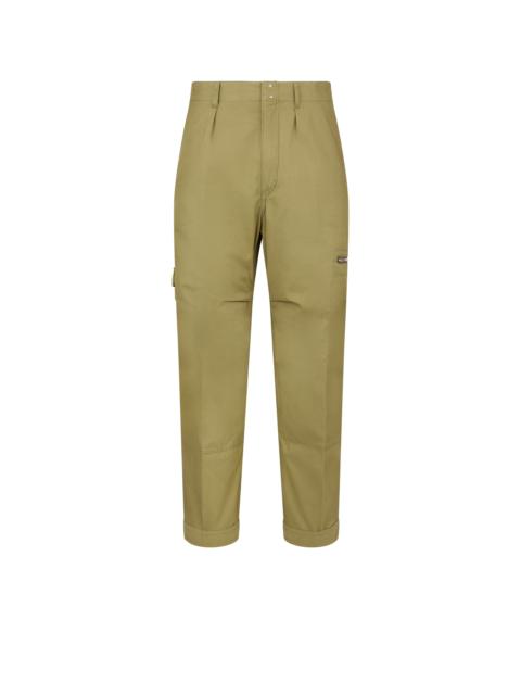 TOM FORD ENZYME TWILL SIDE ZIP CARGO PANT