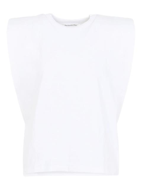 The Frankie Shop padded-shoulder T-shirt