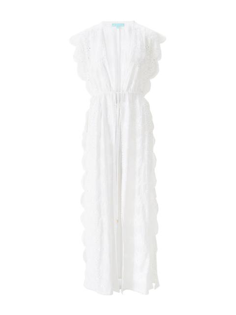 MELISSA ODABASH TALITHA WHITE KAFTAN