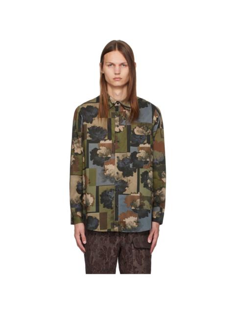 UMA WANG Green Tab Shirt