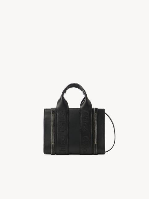 Chloé MINI WOODY TOTE BAG