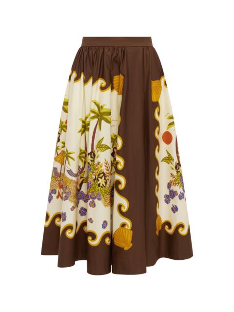 ALÉMAIS Island Cove Midi Skirt Exclusive