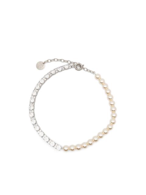 N°21 crystal-embellished necklace