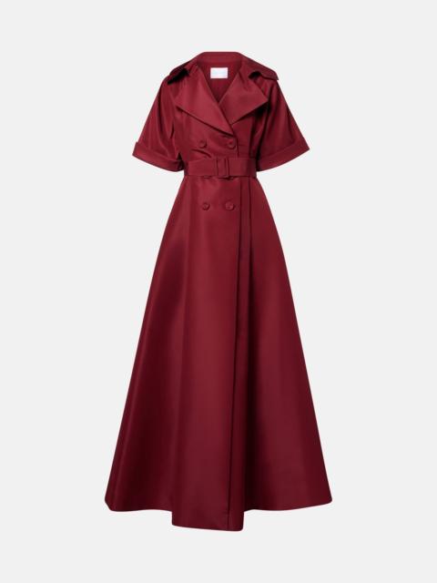 CAROLINA HERRERA Belted silk gown