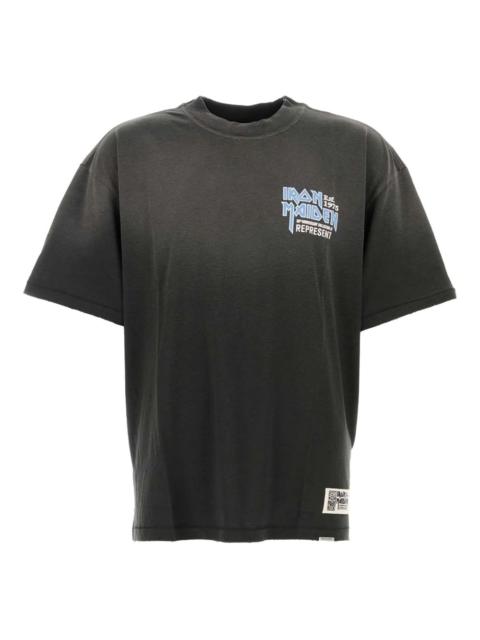 REPRESENT Iron Maiden logo-print t-shirt