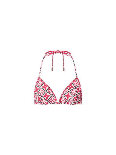 Louis Vuitton Monogram Flower Tile Bikini Top