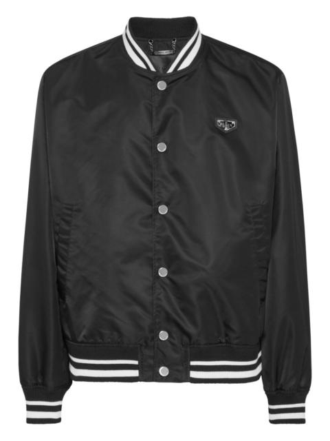 PHILIPP PLEIN nylon baseball jacket