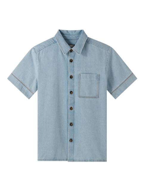 A.P.C. Gil short-sleeve shirt