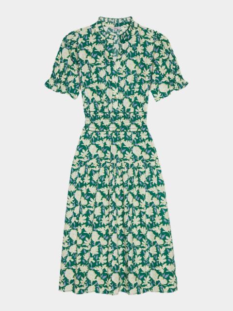 Rails Makayla Floral Cotton Midi Dress