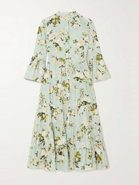 Erdem Panthea 코튼 Poplin 드레스