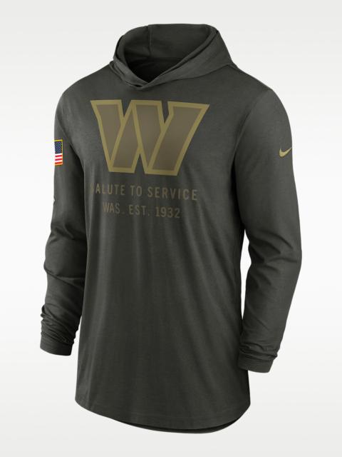 Nike Washington Commanders Salute to Service Sideline Men’s Nike Dri-FIT NFL Long-Sleeve Hooded Top