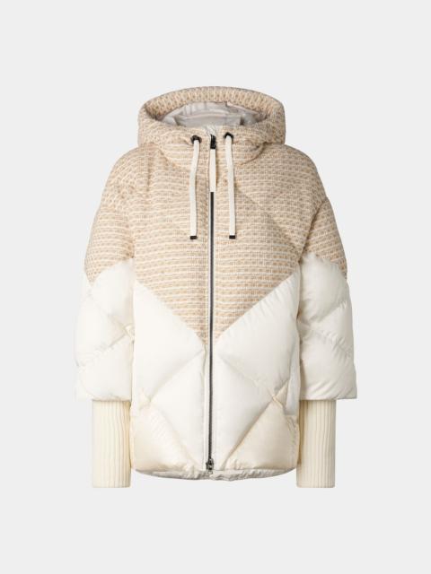BOGNER Sheryl Down Jacket in Off-White/Beige