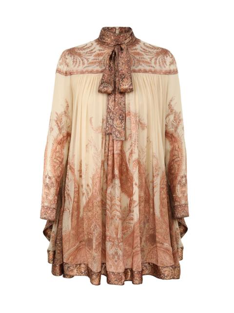 Zimmermann HYPNOTIC BATWING MINI DRESS