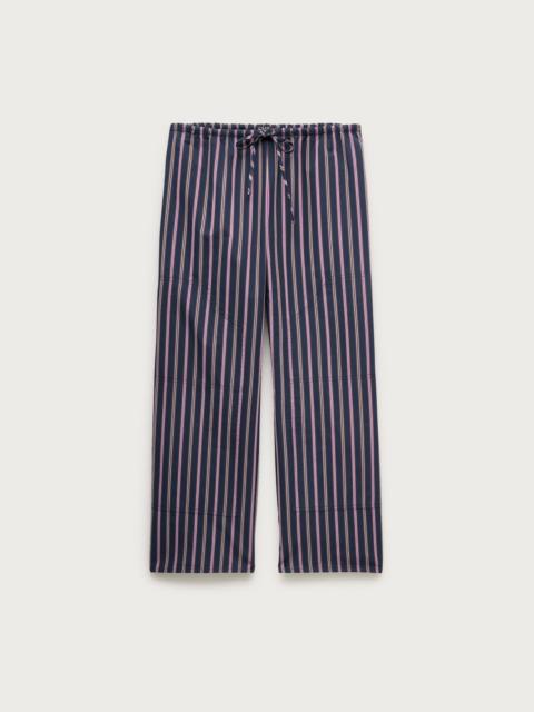 J.CREW Luna pant in striped cotton poplin